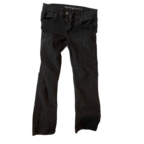 Beverly Hills Polo Club Straight Black Jeans 34x32 - Picture 1 of 6
